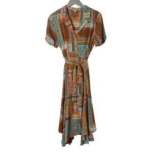 Nanette Lepore Patchwork Floral Print Dress